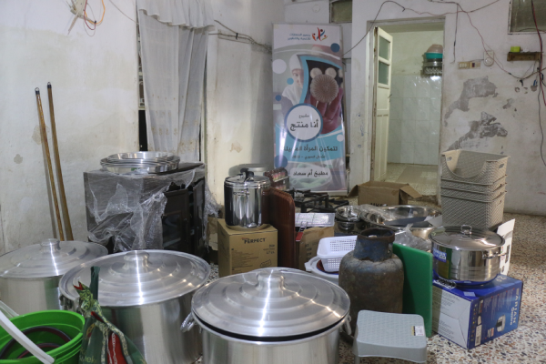 “Ramadan...Giving and Security” campaign | Iftar for fasting displaced people in Gaza